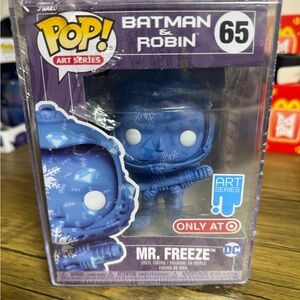 Funko Art Series Mr. Freeze in Blue and White